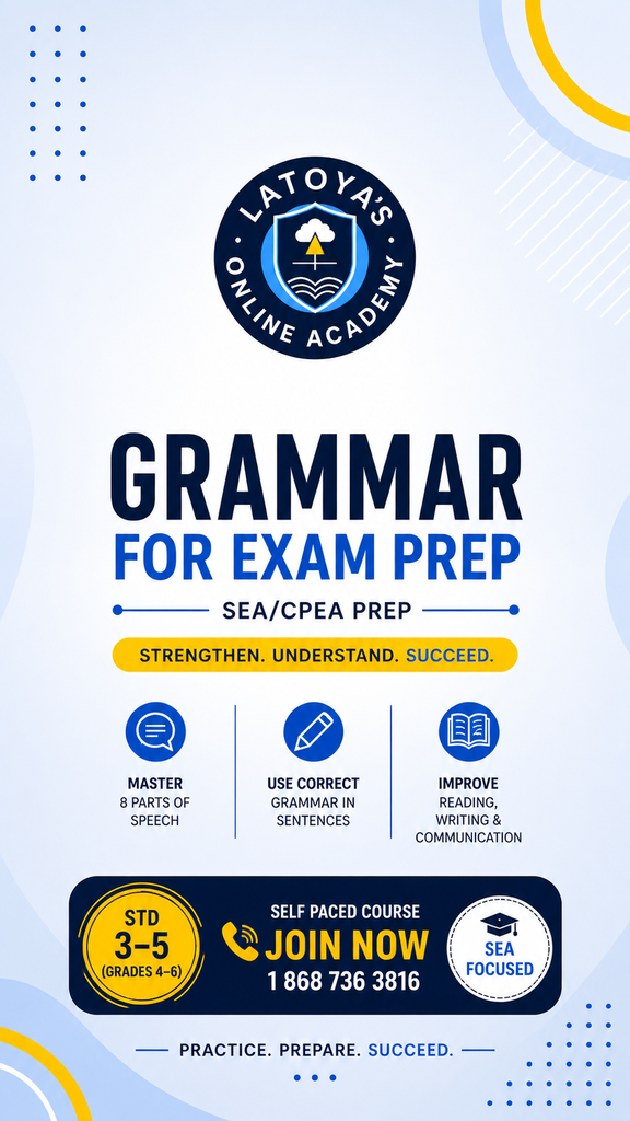 Grammar Essentials - SEA/CPEA Prep